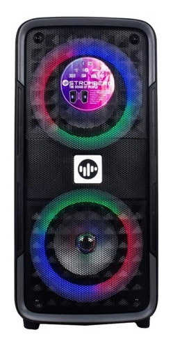 Parlante Portátil Stromberg Case 30w Bluetooth Luces