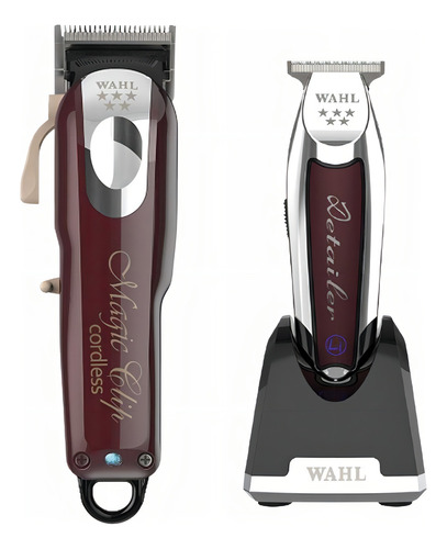 Set Wahl Magic Clip Cordless e Wahl Detailer Li Cordless