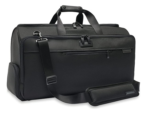 Briggs & Riley, Negro, Bolsa De Lona De 22 Pulgadas