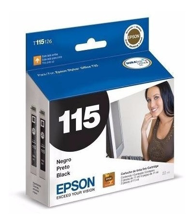 Cartucho Epson 115 Original T115126 T115- Original Vencido