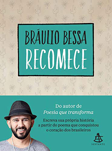 Livro Recomece - Bráulio Bessa - Novo E Lacrado