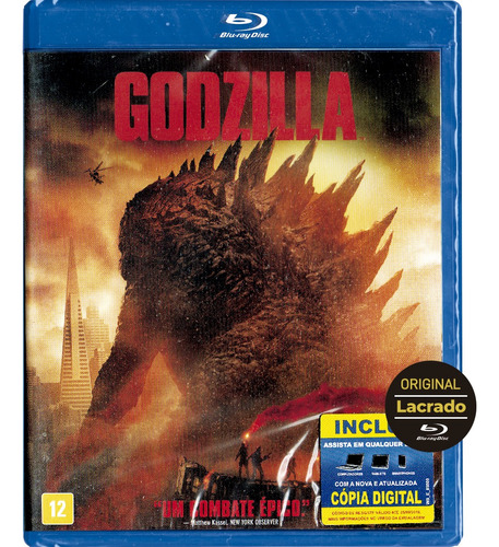 Blu-ray Godzilla - Original Novo Lacrado