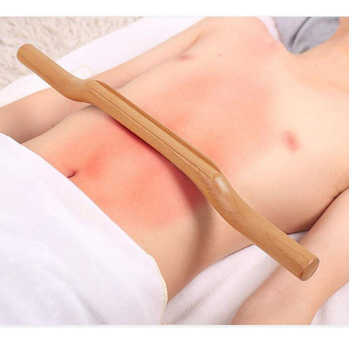 Madeira Raspagem Gua Sha Ferramenta Vara Para O 52cm