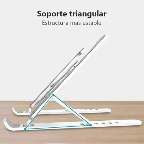 Soporte Base Portatil Apoya Notebook Regulable Plegable Pc