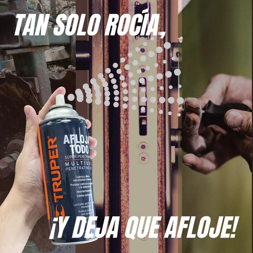 Lubricante En Aerosol Afloja Todo 400 Ml Truper
