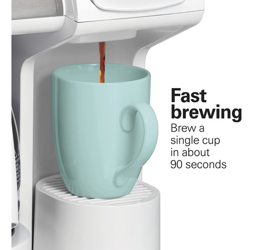 Coffee Maker Hamilton Beach Flexbrew Trio 2-way 12c White