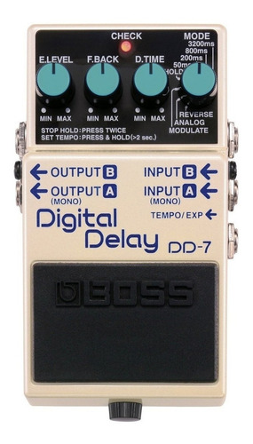 Pedal Efecto Guitarra Electrica Boss Dd7 Digital Delay