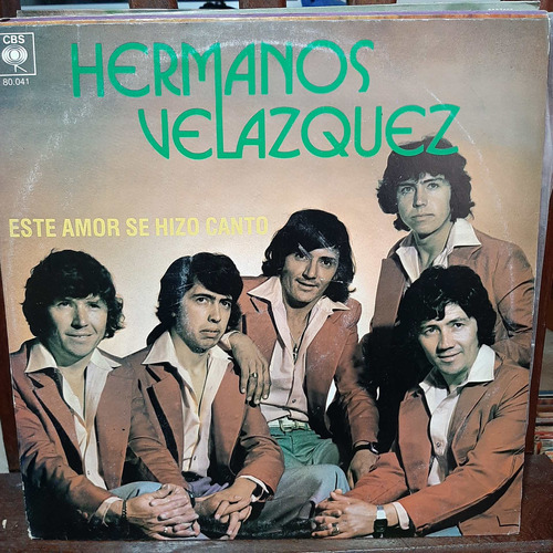 Vinilo Hermanos Velazquez Este Amor Se Hizo Canto F5