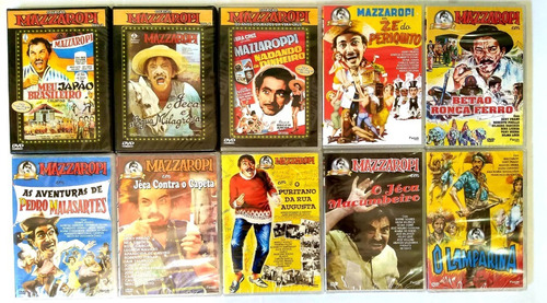 Mazzaropi - 10 Filmes Dvd Original - Novo Lacrado