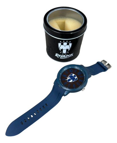 Reloj Oficial Club Monterrey- Con Estuche Mod-10