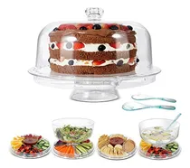 Comprar Bases Para Pasteles Soporte Para Tartas Con Tapa De Cúpula