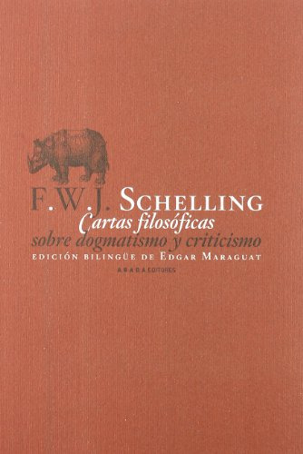 Libro Cartas Filosóficas Sobre Dogmatismo Y Criticismo De Sc