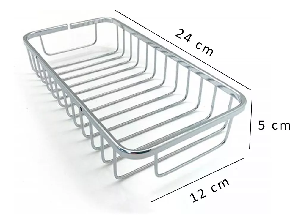 Segunda imagen para búsqueda de organizador ducha acero inoxidable