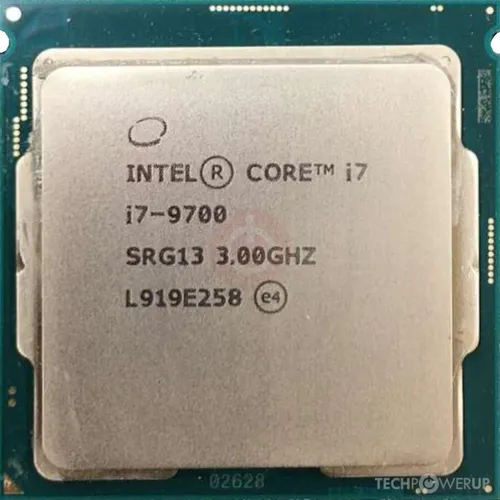 Procesador Core I7 3.0ghz 9700 Intel 1151 9na Generacion