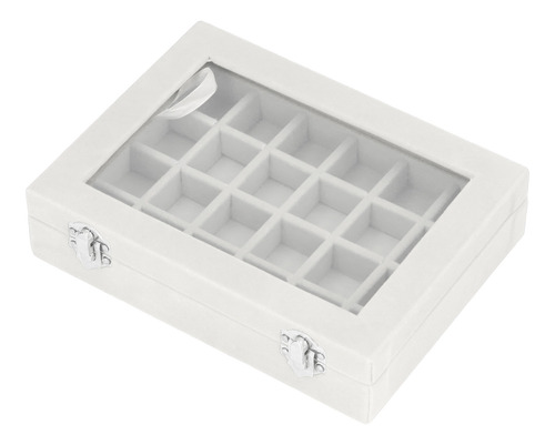 Imagen 6 de 10 de Caja De Almacenamiento Para Aretes, Organizador De Joyas De