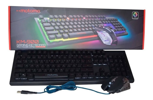 Kit Gamer Teclado Y Mouse Km-900