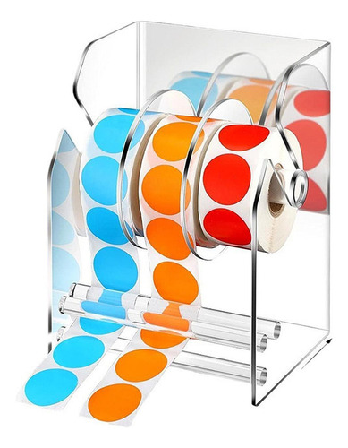 Dispensador De Etiquetas Ajustable, Soporte Para Etiquetas