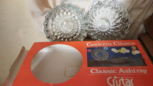 Cenicero De Cristal Para Cigarros Cristar