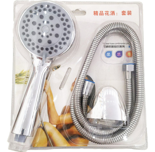 Kit Cabezal Para Ducha Teléfono + Manguera + Soporte