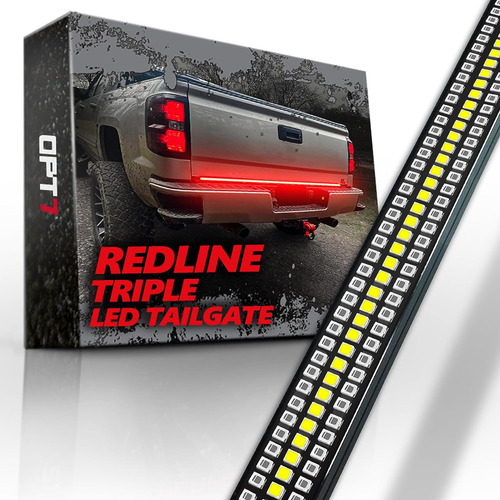 Barra De Luz Led Redline De Triple Fila Para Parte Trasera D