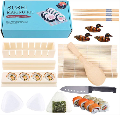 Gmlife Kit Fabricacion Sushi Bazooka Para Hacer Tapete Bambu