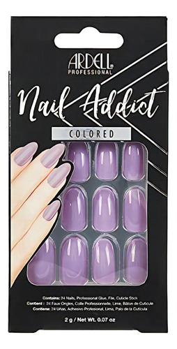 Conjunto De Unhas Artificiais Ardell Nail Addict, Linda Lava