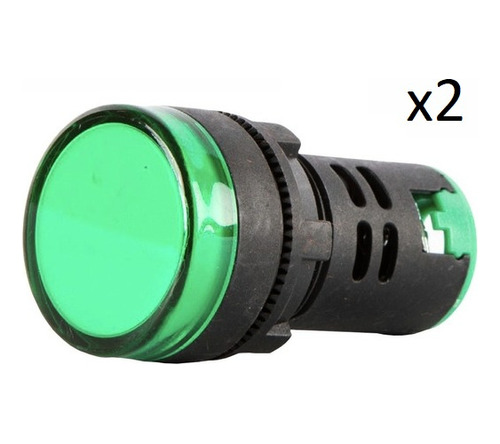 Luz Piloto Led Verde 110/220v Ebchq