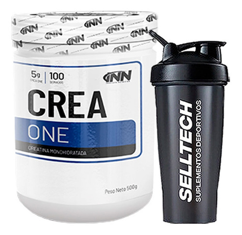Creatina Inn Crea One 500gr + Shaker