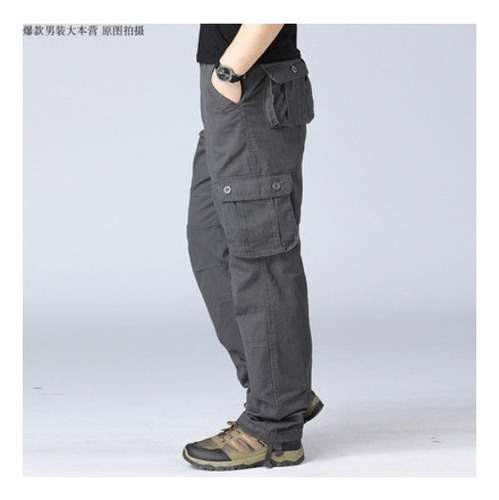 Pantalones Impermeable Cargo Combate Militar De Senderismo