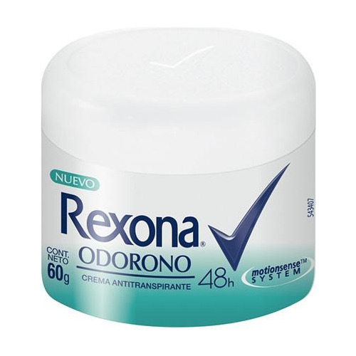 Pack X 6u Antitranspirante En Crema Rexona Odorono 60g