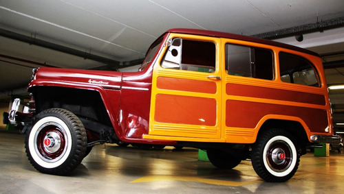 Imagem 1 de 15 de Jeep Willys Overland Sw (rural) 1951 4x4 Wheel Drive