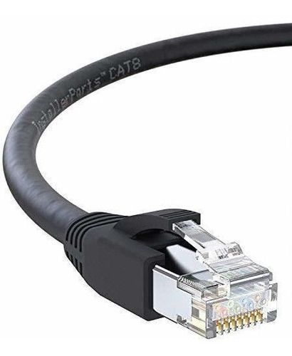 Cable Ethernet Cable Cat8 Paquete De 10 3 Pies  Negro  ...