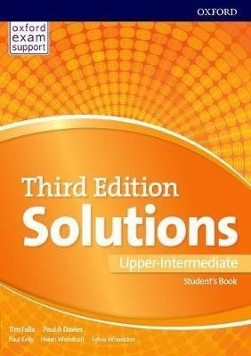 Solutions Upper Intermediate Student's Book Oxford (third E