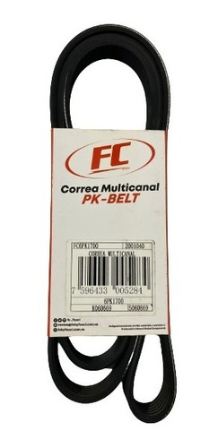 Correa Unica Volkswagen Fox Crossfox Spacefox Polo 6pk1700