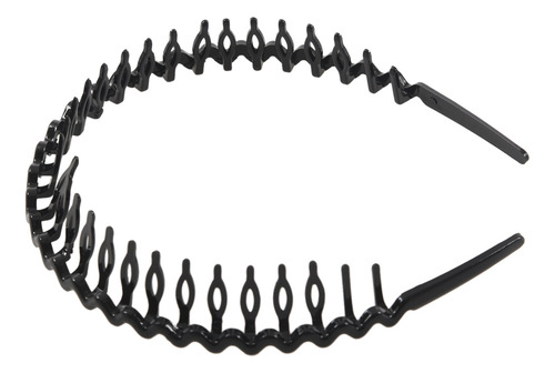 Diadema De Plástico Con Forma De Peine De Dientes, 3 Unidade