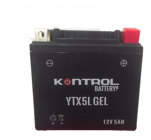 Batería Moto Honda Click Kontrol Ytx5l Gel