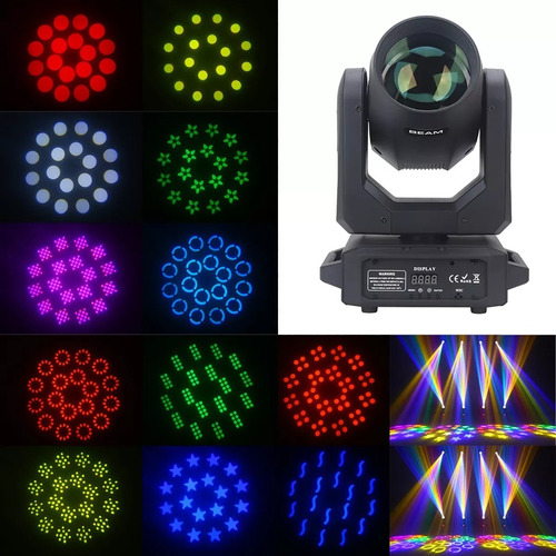 Cabeza Movil Beam Led 200w Efecto Acoiris 2 Pc Nuevas Dj (Usado)