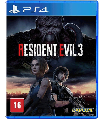 Resident Evil 3 Remake  Standard Edition Capcom Ps4 Físico