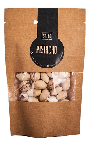 Pistacho Con Cascara Tostado Sin Sal 100 Gr Snack Spice Box