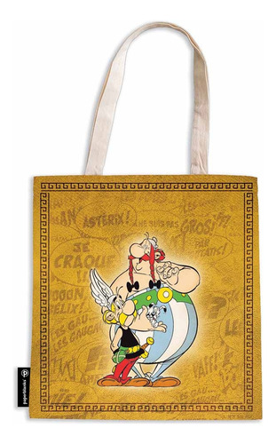 Bolsa De Tela Asterix Y Obelix, De Paperblanks Editorial. Las Aventuras De Asterix Editorial Yump Paperblanks, Tapa Bolsa En Español, 2024