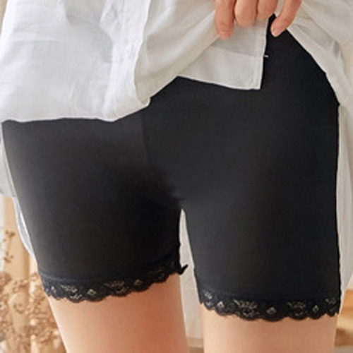 Ropa Interior Mujer Lace Borders Plus Size Pantalones Cortos 