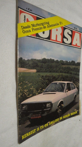 Revista Corsa Nº 328 - 1972 -  Renault 15