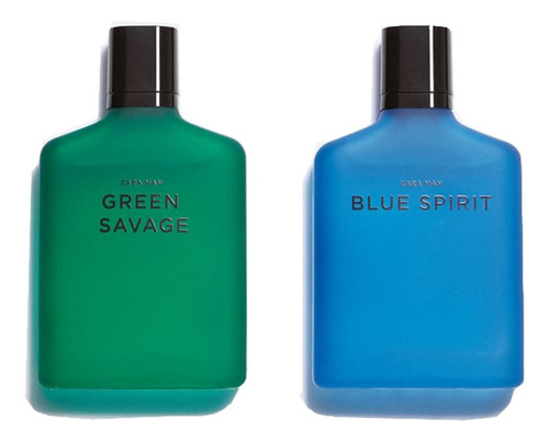 Zara Green Savage + Blue Spirit 100ml Edt | Maxperfume