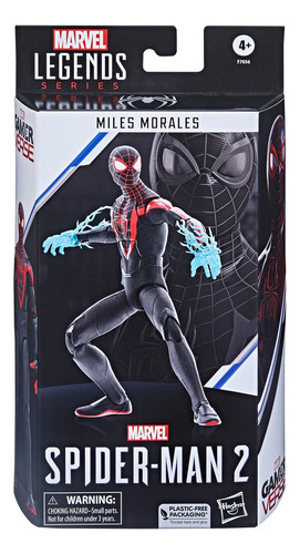 Miles Morales Spiderman 2 Gamerverse Marvel Legends Hasbro
