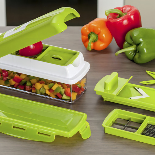 Nicer Dicer Plus Cortador Verduras Rallador Frutas