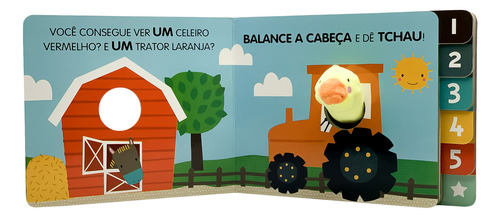 FOFURA - NÚMEROS NA FAZENDA, de Really Decent Books Ltd.. Fofura Editorial Girassol, capa dura em português, 2023