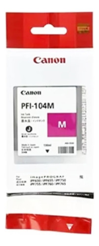 Canon Pfi-104m Magenta Original Cartridge