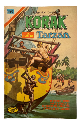 Comic Korak El Hijo De Tarzan #24 Editorial Novaro Abr 1974 