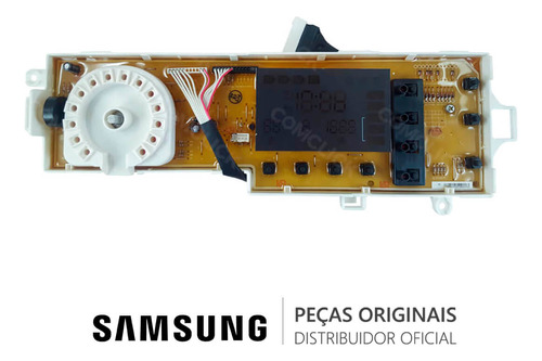 Placa De Função / Interface Lavadora Samsung Wf106u4sawq