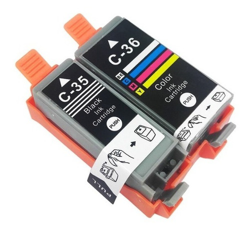 Tinta Impresora Canon Ip100 Ip110 Pgi-35 Y Cli-36 Kit 